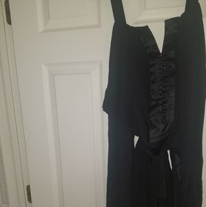 Black cocktail dress